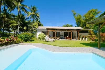 Image de Jolie Bungalow pour 1-4 p. piscine privee, magnifique coin de nature wifi gratuit