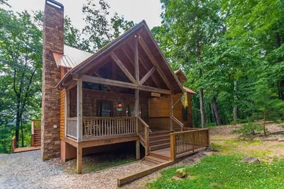 Image de Deluxe 2br 2. Cabine 5ba | Vue sur la montagne | Privé | Jacuzzi