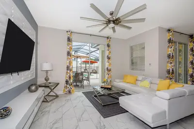 Image de (Gc4929) Storey Lake Home 4/3 - Piscine privée et parc aquatique gratuit