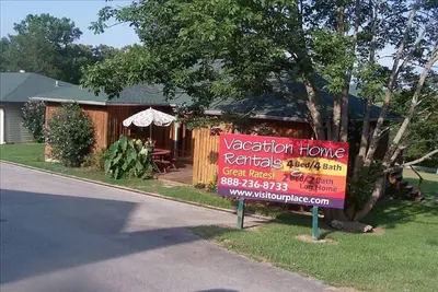 Image de 2 Bd \/ 2ba Log Home 1 1\/2 Mi Vers Sdc 500 Yds To Table Rock Lake 15 Min To Branson