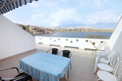 Image de Appartement de deux chambres prés de la plage Metajna, Pag (A-6289-a)