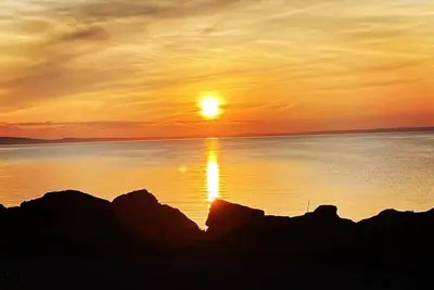 Image de Cottage privé au coucher du soleil