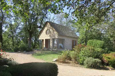 Image de Beau gîte avec chambre mezzanine, nouvelle cuisine, entièrement équipée w / Ac / chaleur