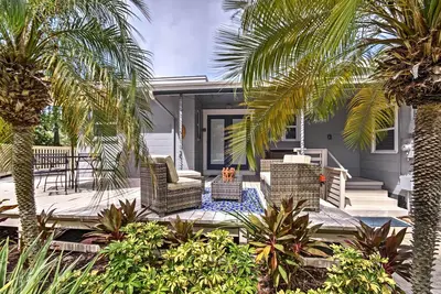 Image de Treasure Island House w \/ Patio - 1 bloc Ă la plage!