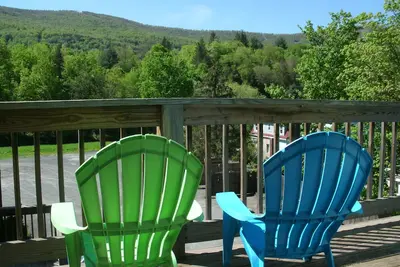 Image de Penthouse / Sun Room, terrasse, vue sur la montagne, 5 lits pour 7 personnes
