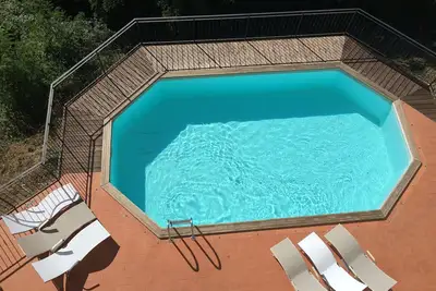 Villa avec piscine privée et vue panoramique
