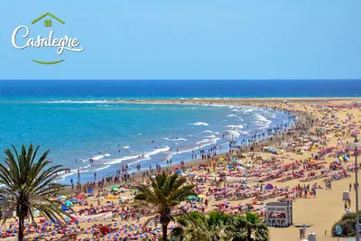 Image de Bungalow à Playa del Inglés avec jardin Piscine Wifi