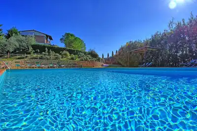 Image de Belle maison de vacances privée avec Wifi, piscine privée, terrasse, près de San Gimignano