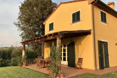 Image de Villa individuelle avec piscine sur la route des vins de Bolgheri.