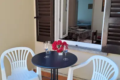 Appartement romantique dans le centre avec balcon et terrasse