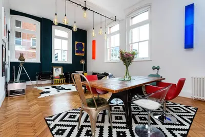 Image de Magnifique apt dans un emplacement central, avec vue sur la terrasse sur le toit de Londres (Veeve)