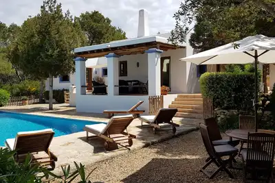Image de Belle maison à Ibiza dans un cadre naturel, Wifi, bbc, piscine, écologique