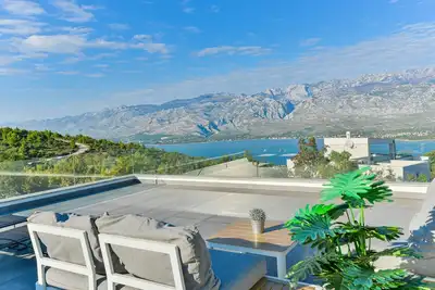 Image de Villa Anna avec piscine et seview, comté de Zadar