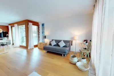 Image de Appartement moderne et lumineux de 1½ pièce avec un beau balcon dans un endroit