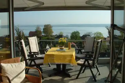 Image de Appartement Top avec vue panoramique sur le lac et les Alpes, à 5 min. dans la vieille ville de Meersburg