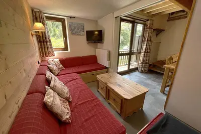 Image de Appartement montagnard pour 7 pers avec mezzanine, proche des pistes aux Menuires