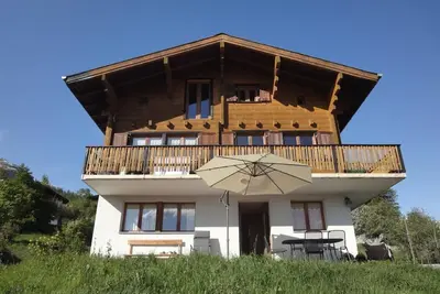 Image de Appartement de vacances Bellwald pour 1 - 4 personnes avec 1 chambre à coucher - Chalet