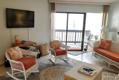 Image de Island House D224, vue sur l'océan, 2 chambres, piscine, tennis, 6 couchages