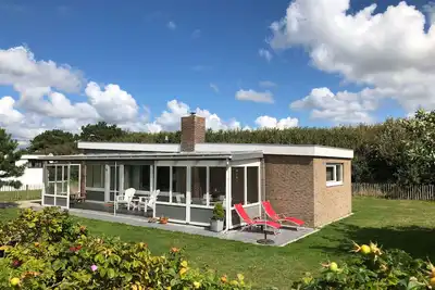 👍 800m de la plage -Düneblick -Emplacement calme -Jardin clos -Wlan -Kamin