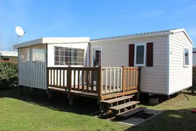 Image de Promo \nMobil home Tout Confort au pied du Lac De Biscarosse avec Ll, Lv, Clim