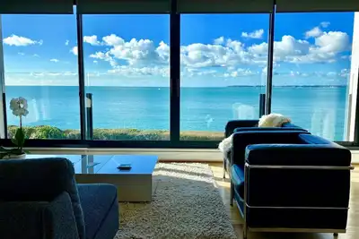 Maison vue mer Panoramique Exceptionnelle, jardin et terrasse