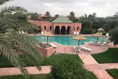 Image de Villa d'architecte avec piscine dans la Palmeraie