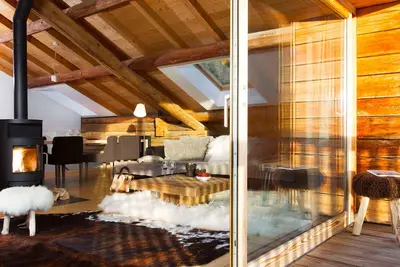Image de Chalet 5 chambres, Sauna, Bain Norvégien, Wifi, 12 pers. à La Clusaz