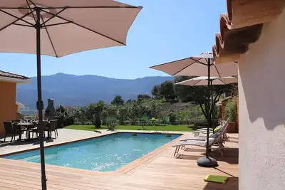 Image de Belle location, Piscine Chauffée, Propriété Fermée-Gardien, à 2mins des Plages