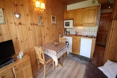 Image de Studio cosy avec balcon et équipements complets à Les Saisies