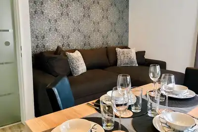 Image de Bel appartement neuf sur le Rhin et avec un balcon plein sud