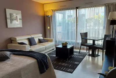 Image de Au prestigieux Gray d'Albion, grand studio avec terrasse plein ciel