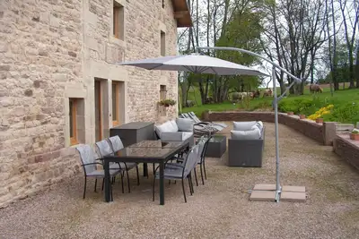 Image de Maison Individuelle pour 11 personnes accessible personne mobilité réduite.