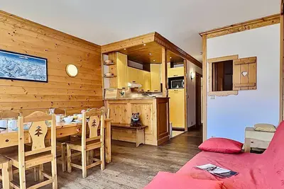 Image de Appartement 3 pièces 8 pers à Tignes Le Lac, ski aux pieds, balcon sud, proche commerces