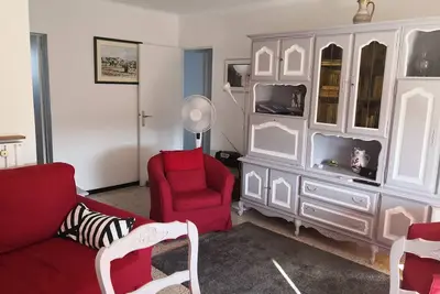 Image de Proche plages, joli appartement 65 m2, 2 ch avec vue, dans résidence très calme
