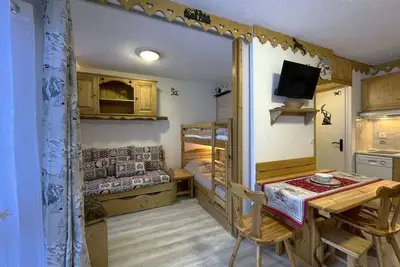 Image de Studio Les Menuires, 1 pièce, 4 personnes