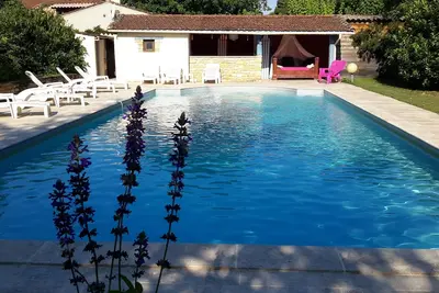 Image de Gite 14prs, piscine La Roseraie