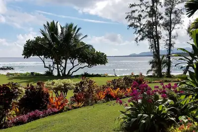 Image de Condo de luxe en bord de mer - Fabuleux rez-de-chaussée 3br \/ 2ba, 8 couchages - Lae Nani 511