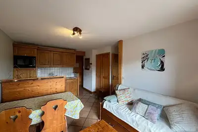 Image de Appartement Savoyard Confortable aux Saisies avec Piscine 6 pers, Proche Pistes et Commerces