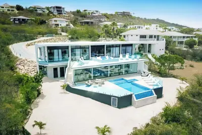 Image de ☆ Escape-Villa | Curacao. Top 180 vue sur la mer, piscine à débordement, jacuzzi, station balnéaire