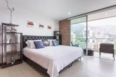 Image de Lux Studio Edificio Blux Meilleur Emplacement À Poblado, King Bed, Grand Balcon