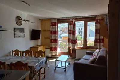 Image de Appartement 2 pièces, sud-ouest, montagne, Tignes