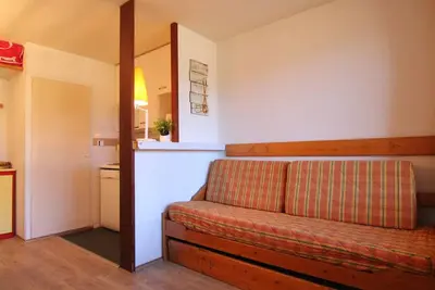 Image de Appartement cosy 4 pers, proche pistes et commerces, balcon est, animaux ok, Huez