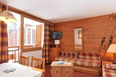 Image de Appart 2 pièces 5 pers. au cœur de la station avec balcon et piscine