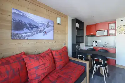 Image de Appartement rénové - Proche pistes 5 pers - Balcon Mont Blanc