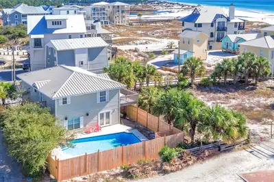 Image de Décontracté - Piscine privée chauffée, Grayton Beach, 30a, à pied de la plage et du bar rouge