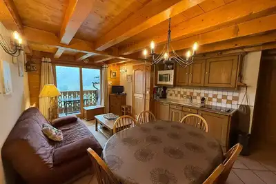 Image de Appartement 3 pièces aux Saisies, 2 salles de bains, balcon, 6 pers, Wifi