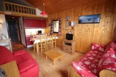 Image de Appartement cosy aux Saisies - 2 pièces, balcon sud, à 100m des pistes, 400m commerces