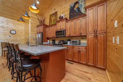 Grand, spacieux, relaxant 4 chambres à coucher 4. 5 Bath Pigeon Forge Tennessee Cabin