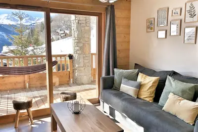 Image de Spacieux & plein sud - Au pied de pistes La Plagne Champagny - centre village