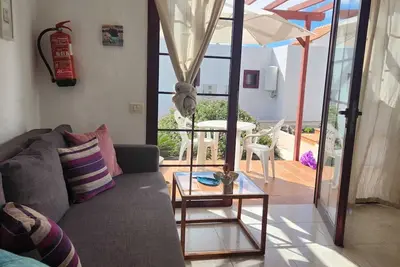 Image de Sun Beach, bungalow pour 2-4 personnes avec piscine à Caleta de Fuste, Fuerteventura